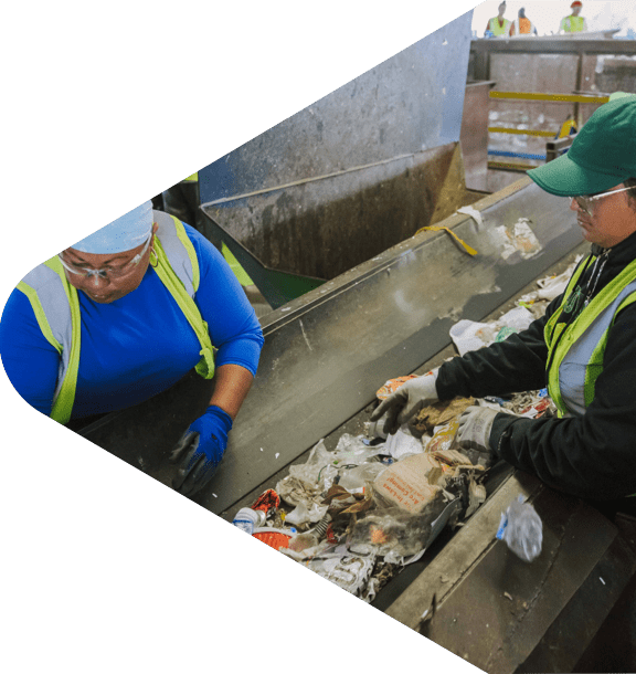 Sorting trash